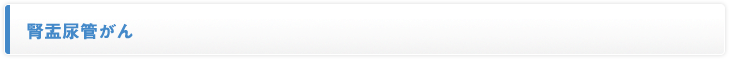 腎盂尿管がん