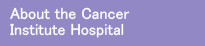 About the Cancer Institute Hospital