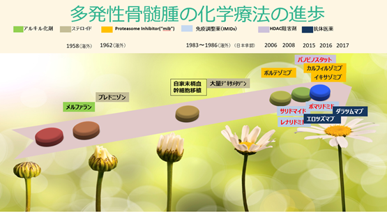多発性骨髄腫の化学療法の進歩