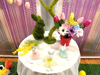 (うさぎの飾り)