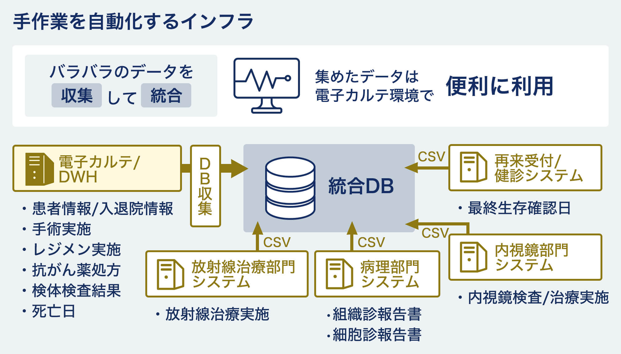 がん診療に関する臨床データ収集データベースの社会実装